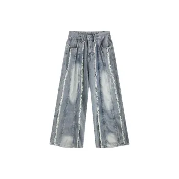 POPO.INFO Jeans Women's Light Blue