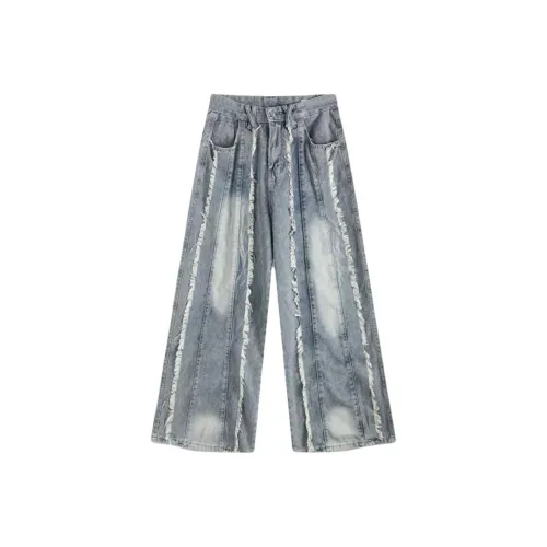 POPO.INFO Jeans Women's Light Blue