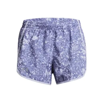 Under Armour Fly-By Printed 3' Shorts Casual Shorts Women's Purple