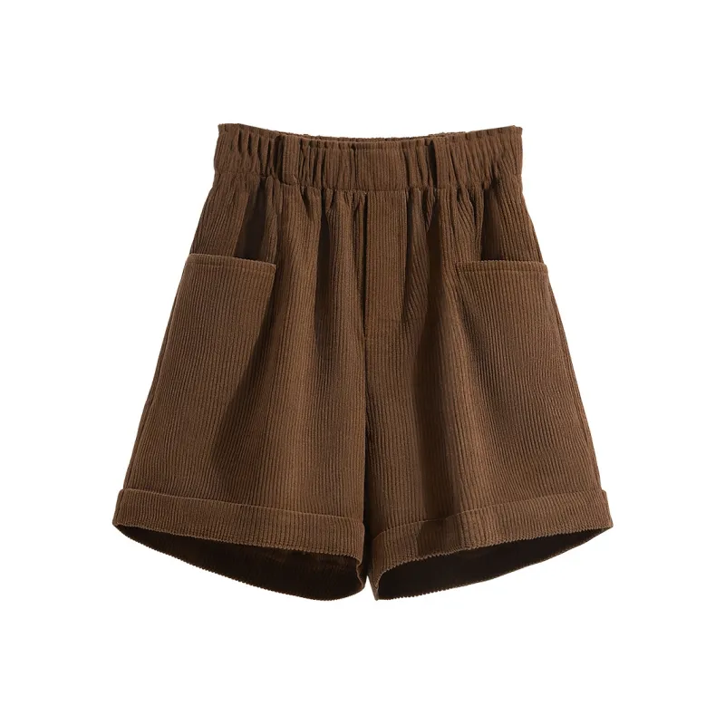 Cypress House Casual Shorts Women's Dark Coffee-0