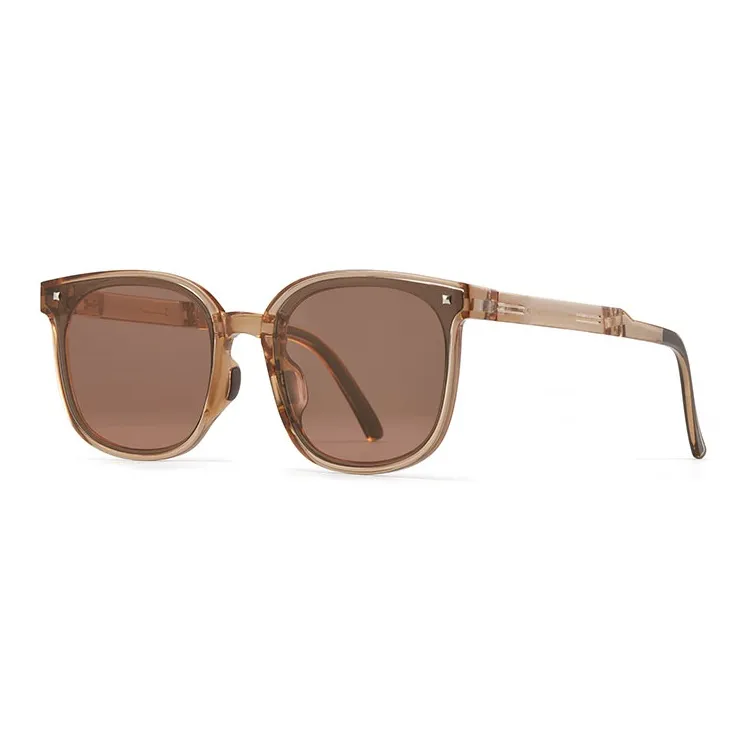 LASHION TR/Memory Plastic Square Sunglasses Unisex-3