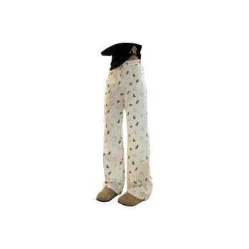 BENGEN Jeans Women's Print