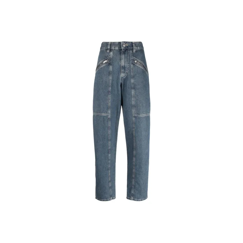 ISABEL MARANT Fanny Straight-leg Trousers-0