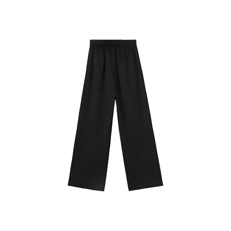 Mt Knitted Sports Pants Women's Black-0