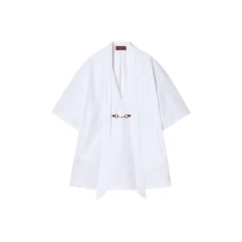 GUCCI Short Sleeved Dresses Women's White