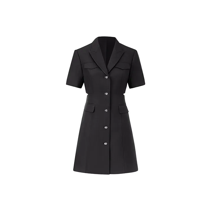 PEACEBIRD Short Sleeved Dresses Women's-2