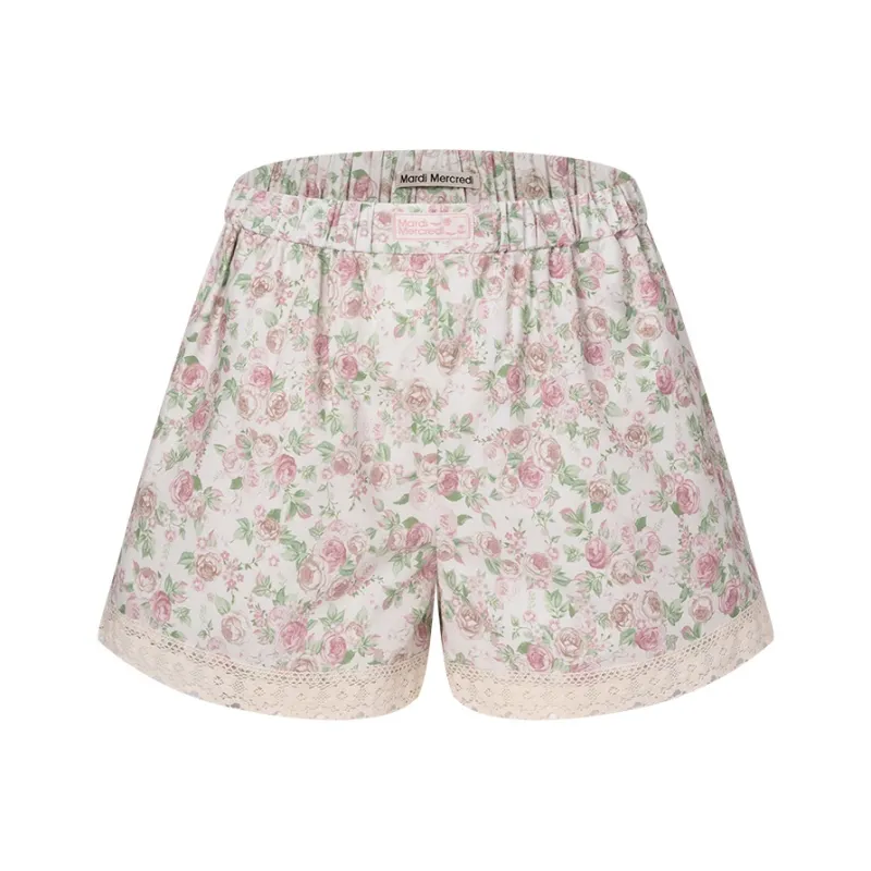 MARDI MERCREDI Casual Shorts Korean Style Women's-8