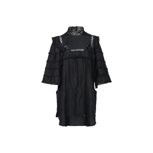 ISABEL MARANT Zakae Short Sleeved Mini Dress