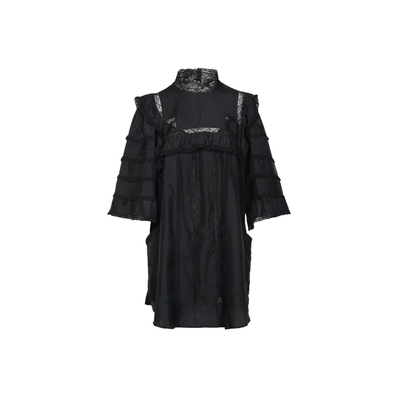 ISABEL MARANT Zakae Short Sleeved Mini Dress-0