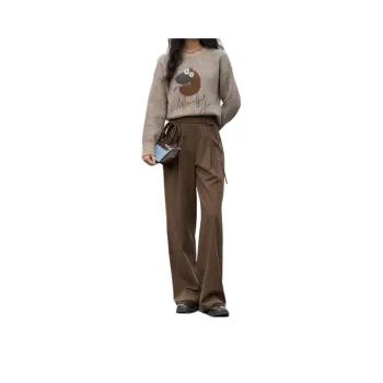 MISHOW Suit Trouser Women's Coffee