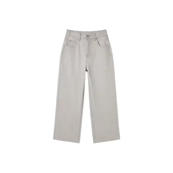 DIALOGUE Jeans Women's Khaki Gray