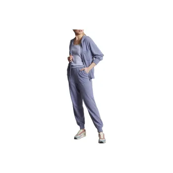 COLOMBO Knitted Sweatpants Women's Purple