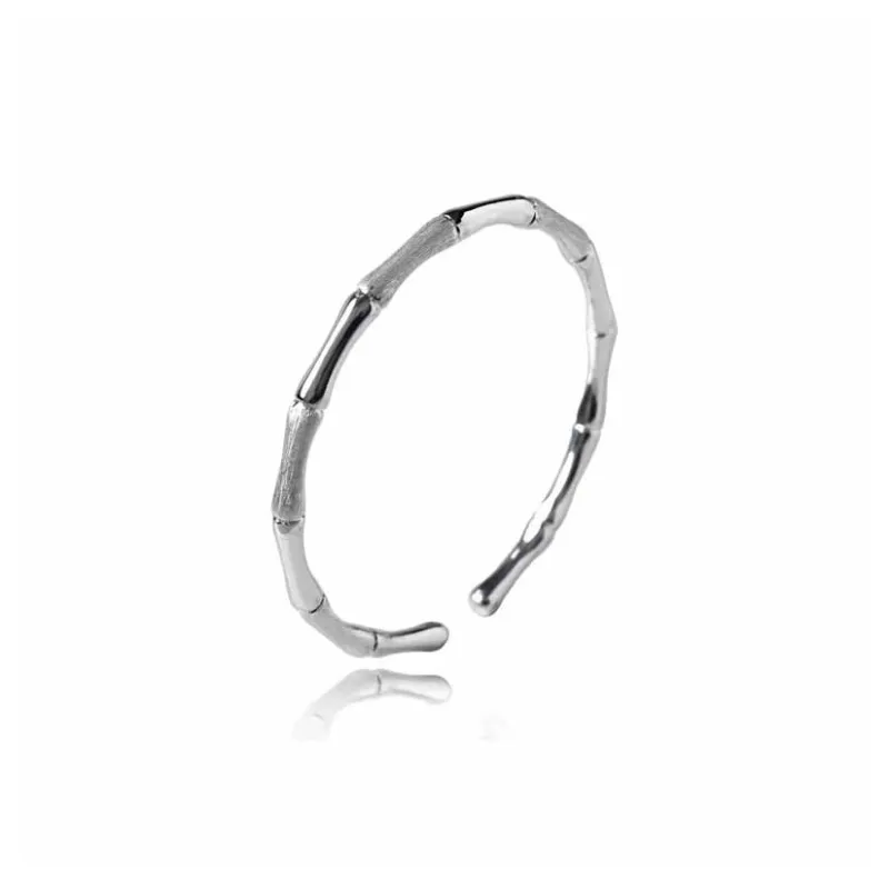 Hui Xuan Charm 999 Fine Silver Bangles Women's-0