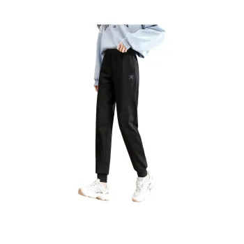 XTEP Knitted Sports Pants Women's Black 879328630194