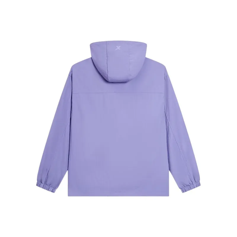 XTEP Trench Coat Men's Glamor Night Purple-1