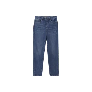 OVV Jeans Women's Medium Blue Solid Color 05