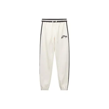 Ed Hardy SS25 Knitted Sports Pants Women's Ivory White