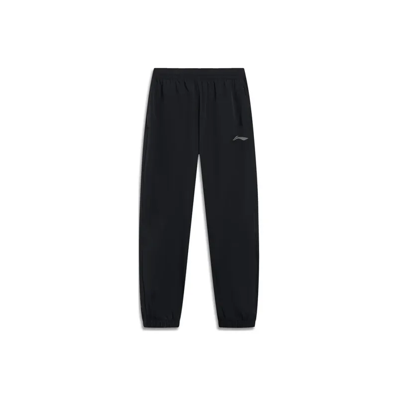 LiNing Knitted Sweatpants Women's Black-0