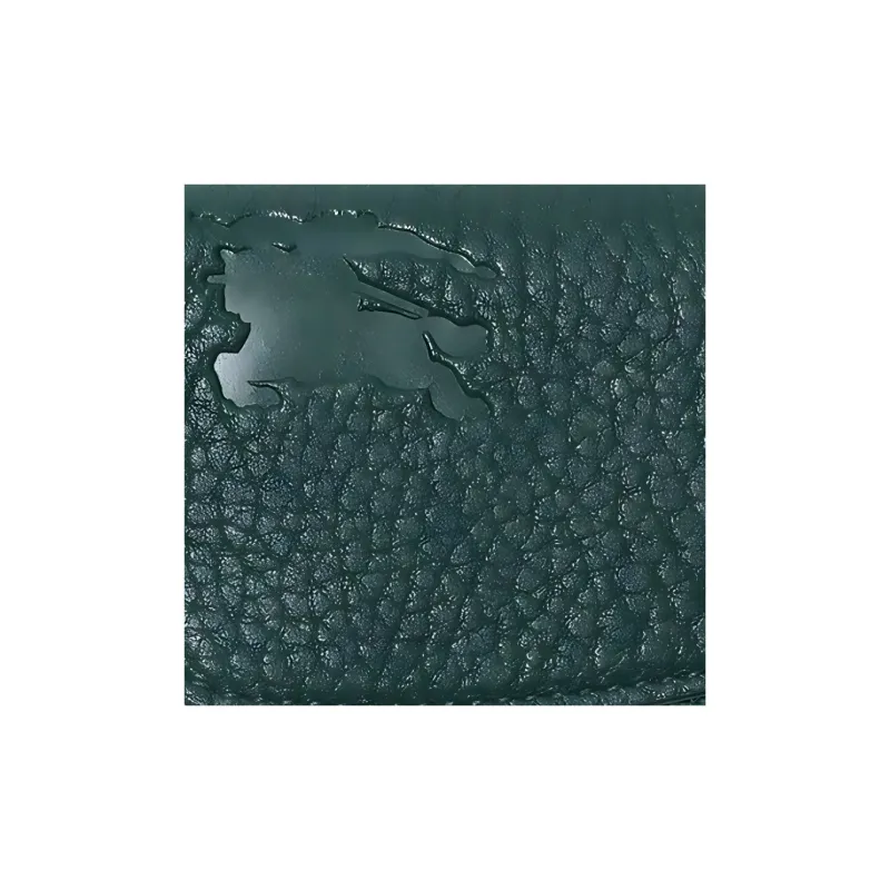 Burberry Leather Coin Storage Bag Men's Vine Green-2