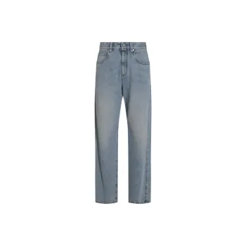 Brunello Cucinelli Authentic Denim Contemporary Loose Trousers