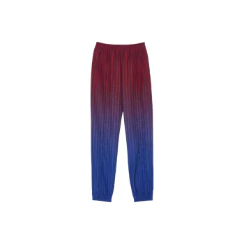 LACOSTE Knitted Sweatpants Women's Red