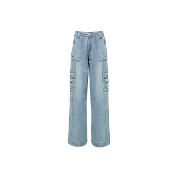 Gyokuu Jeans Women's Blue