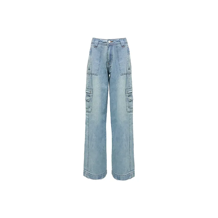Gyokuu Jeans Women's Blue-0