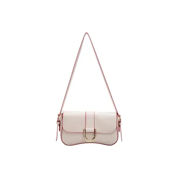TOUTSEUL YOLO PU Portable Crossbody Bag, Shoulder Bag Women's Ecru/Gray/Pink/Brown