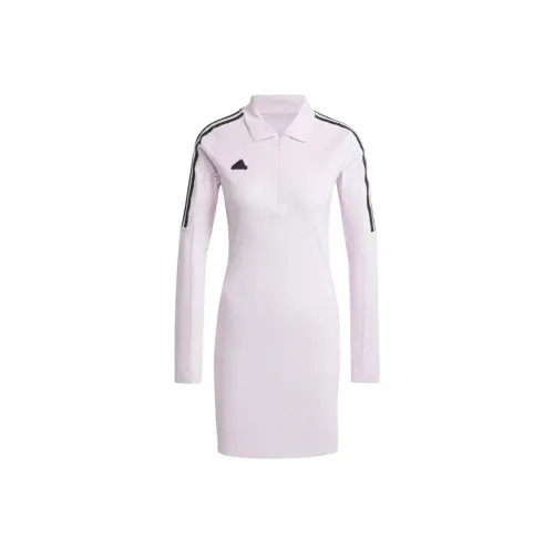 Adidas Free Shipping With AdiClub Tiro Cut 3-Stripes Stretchy Velour Dress