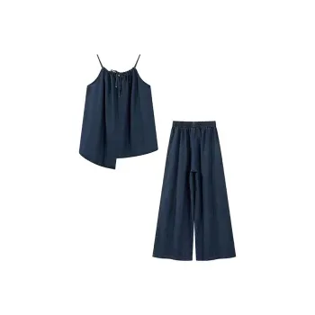 STARFEI Casual Suit Women's Dark Blue