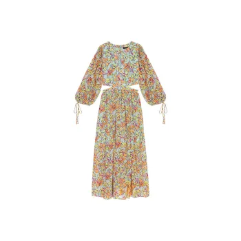 Maje Long Sleeved Dresses Women's Multicolor