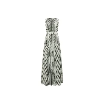 DVF Diane Von Furstenberg SS24 Sleeveless Dress Women's Multicolor