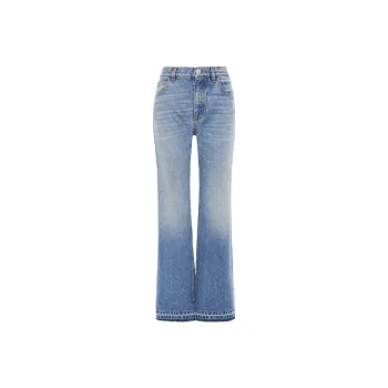 Chloé Cropped Flared Jeans