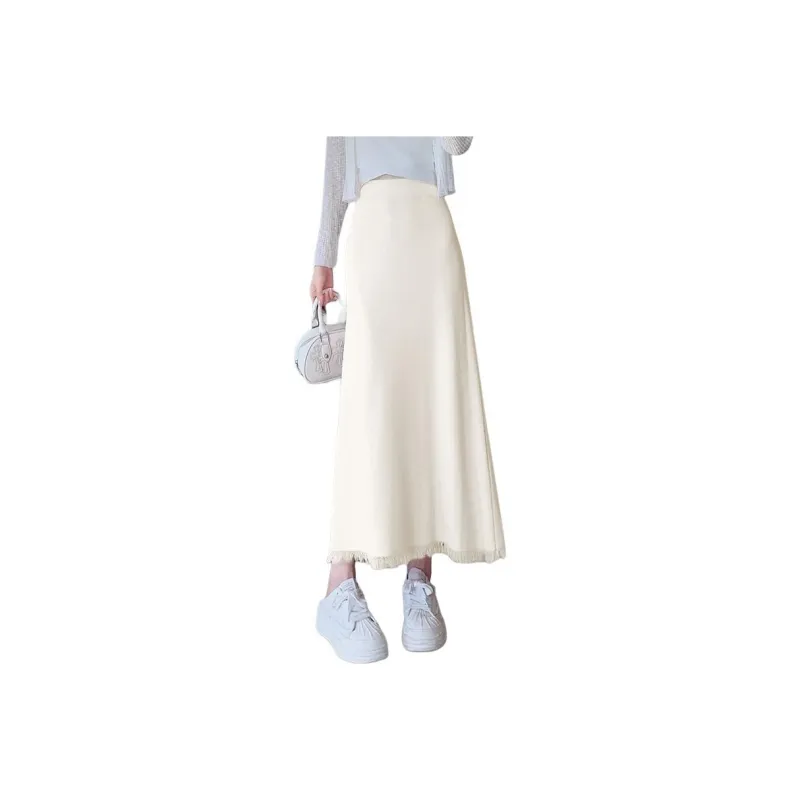 La Chapelle Knit Long Skirt Women's-4