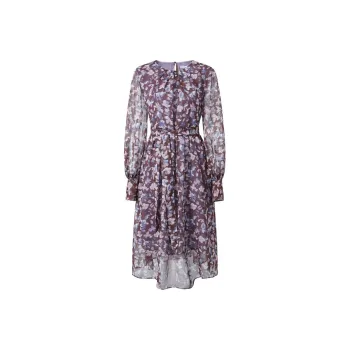 JZ Juzui Floral Burgundy Women's
