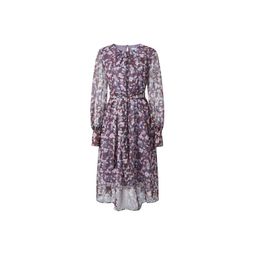 JZ Juzui Floral Burgundy Women's