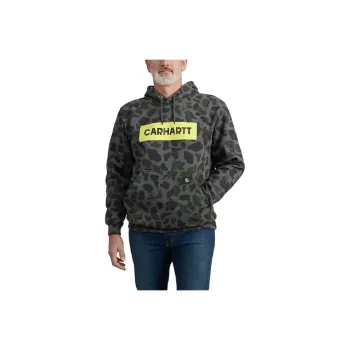 Carhartt 106970 Loose Fit Midweight Camo Graphic Sweatshirt Men's Army Green