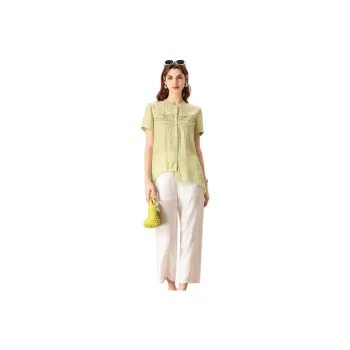 FENHONGMALI Casual Suit Women's Green