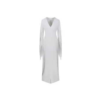 MaxMara Long Sleeved Dress Women's White