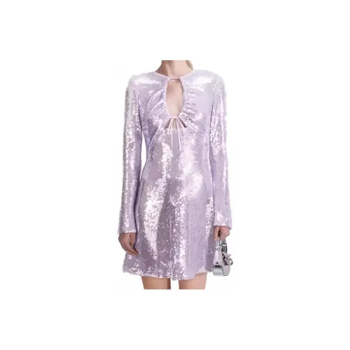 Self portrait Long Sleeved Dress Women's Lilac
