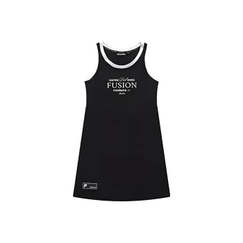 FILA FUSION UNIFORM Sleeveless Dress Women's Black