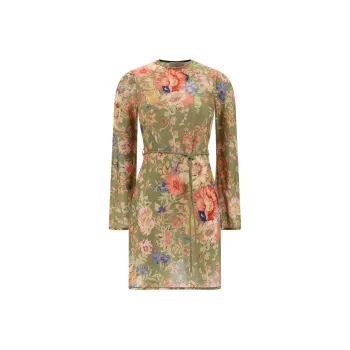 Zimmermann Floral Printed Mini Dress