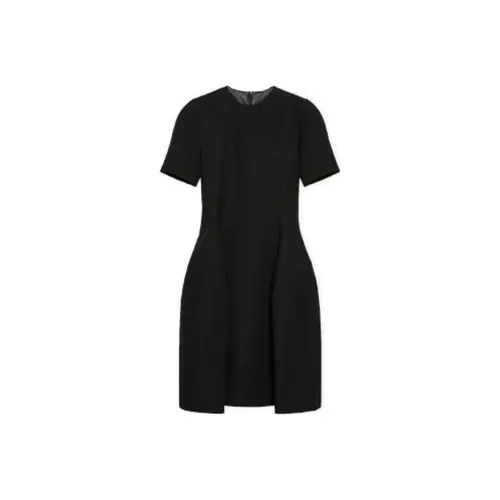 LOEWE Short Sleeved Dresses Women's Black