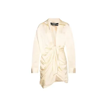 Jacquemus La Robe Bahia Dress 'Champagne'