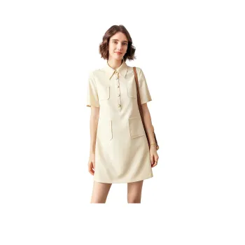 Famanxuan Short Sleeved Dress Women's