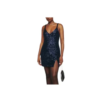 REFORMATION Jimmy Dress Slip Dress Women's Marine Blue