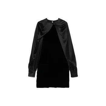 MaxMara Twist Detailed Long Sleeved Dress