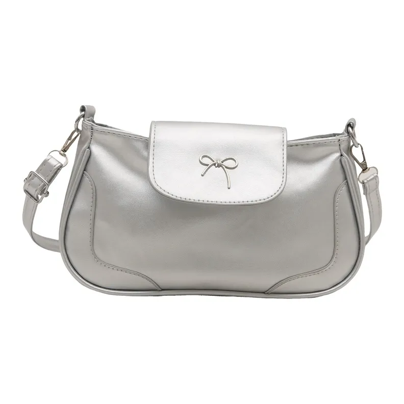 TOUTSEUL YOLO PU Crossbody Bag, Shoulder Bag Regular Women's White/Silver/Black/Pink/Brown-5
