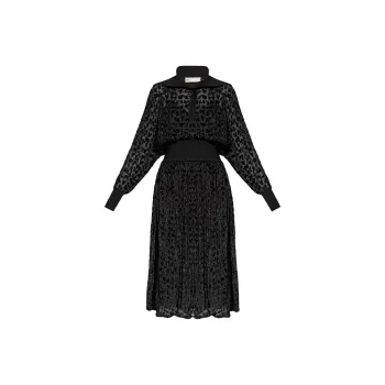 TORY BURCH Long-Sleeved Dresses Women's Black