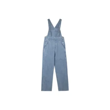 Omont Overalls Women's Light Denim Blue